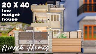 Low Budget House ( 20 X 40 Square Feet )