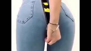 women's back zipper jeans - hottest trends 2018 women fashion