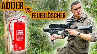 ARMBRUST vs XXL FEUERLÖSCHER | COBRA ADDER im TEST | Survival Mattin