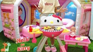 メルちゃん ハローキティバーベキューセット プリンセスハウス / Hello Kitty BBQ with Princess Playhouse