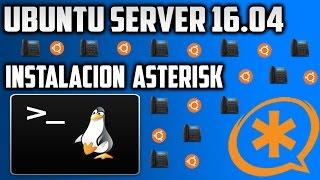 Como Instalar Asterisk en Ubuntu Server 16.04