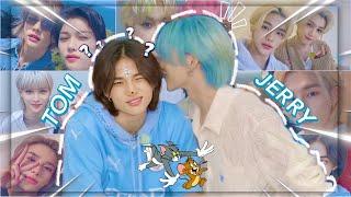 Hyunjin & Felix are a living Tom and Jerry | Hyunlix moments