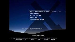 MX Linux 19.3 - Installation in VirtualBox