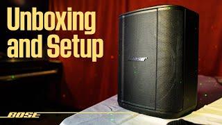 Bose S1 Pro+ – Unboxing and Setup