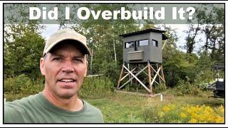 Elevated Deer Hunting Blind (6x8) - Full Tour!