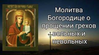 СПОРУЧНИЦА ГРЕШНЫХ | Молитва Богородице о прощении грехов вольных и невольных