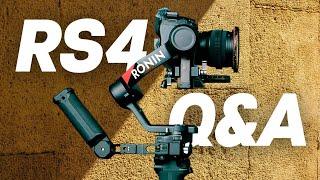 DJI RS4 Gimbal -Is It ACTUALLY Worth It? RS4 Q&A