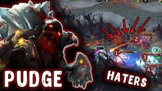 ПУДЖ ПРОТИВ КОНТРПИКОВ- КАК ТАЩИТЬ? PUDGE DOTA 2 GAMEPLAY