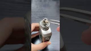 How often do you change the cotton?#asmr #diy #vaper #vaping #vape #relaxing