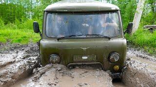 ВОТ ЧТО МОЖЕТ БУХАНКА В БОЛОТЕ!!! УАЗ ПРОТИВ НИВЫ и ВНЕДОРОЖНИКОВ, ПАДЖЕРО СПОРТ, НИВА Т-34 ОФФРОАД