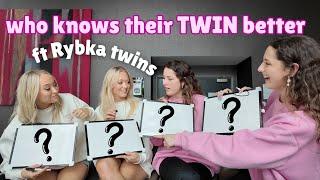 TWIN VS TWIN *Who knows their twin better??