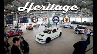 Entriamo nell'Heritage Hub: Collezione Fiat Lancia Abarth Alfa Romeo (Mirafiori - Torino)