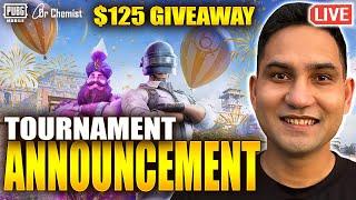 $125 Tournament Announcement Soon