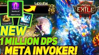 NEW Endgame Meta Invoker Build | 1 Million DPS on a Budget | Path of Exile 2 Monk Monk Build @syrobe