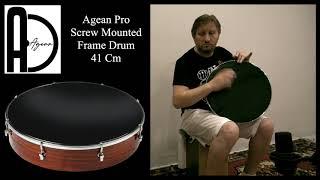 Agean Pro Screw Mounted Frame Drum- Bendir