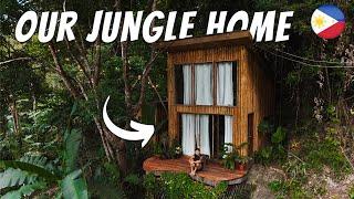 OUR TINY JUNGLE HUT HOME IN SIQUIJOR ISLAND, PHILIPPINES! 