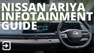 Nissan Ariya Infotainment guide 2024