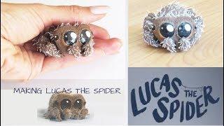 MAKE YOUR OWN LUCAS THE SPIDER /POLYMER CLAY  COLD PORCELAIN