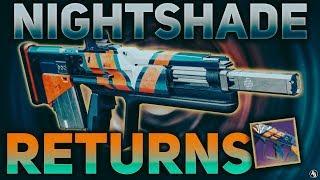 Nightshade Pulse Rifle (Year 2 Version) | Destiny 2 Black Armory