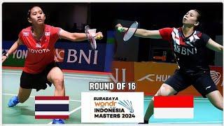 Good Performance! Yataweemin KETKLIENG vs Ruzana RUZANA | Indonesia Masters 2024 Badminton