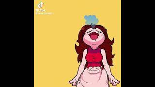 girlfriend eats boyfriend. #animation #belly #vore
