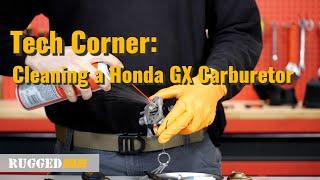 Tech Corner: Cleaning a Honda GX Carburetor