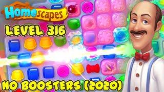 Homescapes Level 316 — No Boosters (2020) ► RedvanRage (Финал рубрики)