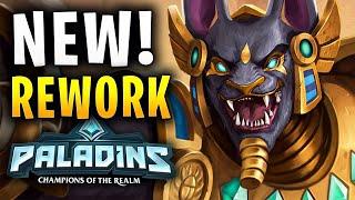 INSANE TIBERIUS REWORK BUFFS! - Paladins