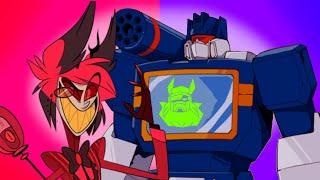 (NOT AI) Stayed Gone from #hazbinhotel but sung by StarScream and Soundwave from #transformers