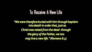 What Does The Bible Say About Water Baptism (TJC SG)