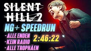 NG+ SPEEDRUN 2:45:22 + Alle Enden - Ohne Radio und Schusswaffen - SILENT HILL 2 REMAKE - Platin