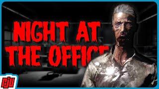 NIGHT AT THE OFFICE | All Endings | Indie Horror Game