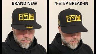 Four Steps to Break in your Baseball Cap