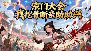 完结【宗门大会，我挖骨断亲助助兴】江时柚死后才知道，自己是一本修仙文里的最惨炮灰。重活一世，这次她当着全宗人的面，挖骨还亲和他们断绝关系。转身去了宗门最疯癫，反派最多的殿...