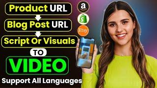 Create Amazon Product URL to Video With AI Video Generator | Technical Berwal