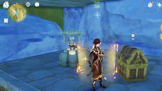 New Hidden Precious Chest Near Luhua Pool | Genshin Impact