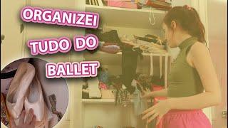 ARRUMEI AS COISAS DO BALLET - COLLANT, SAPATILHA, SAIAS... TUDO!!! | Lu Corti