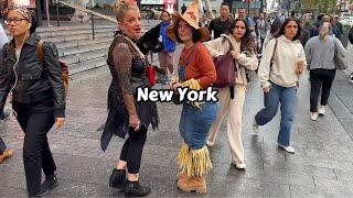 Manhattan Morning Walk 4k Travel Video - Virtual Walking Tour Of New York City