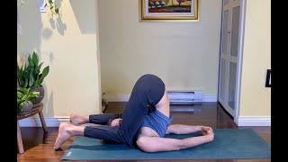 Yin Series: 38 Deep spine release with snail pose