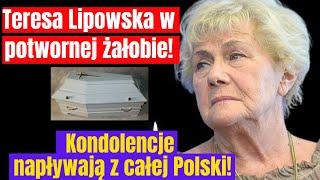 Teresa Lipowska w potwornej żałobie! Kondolencje napływają z całej Polski!