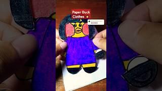 Paper Duck Clothes ‍️ Lalafanfan #paperduck #clothes #lalafanfan #paperdoll #papercraft #craft