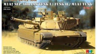 Quick reviews Ryefield Models 1/35 M1A2 SEPP TUSK  3n1 KIT