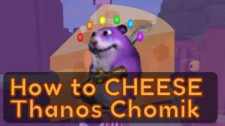 Find The Chomiks - How To CHEESE Thanos Chomik