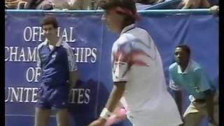 USO 1991 R4 - Connors vs Krickstein (Part 1)