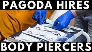 Piercing Pagoda Starts Piercing with NEEDLES + Hires Body Piercers (Part 2)