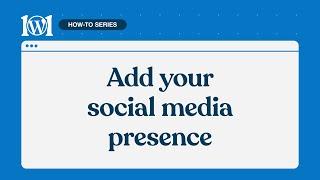 How to add social media to WordPress.com