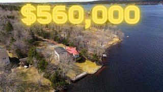 WATERFRONT Home For Sale In Nova Scotia : PORTERS LAKE Affordable Waterfront Home For Sale