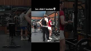 bro was locked in️ @connorsinann #sinann #funny #gymbro #fitness #gym #gymtok