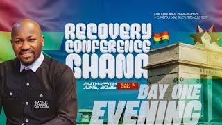 RECOVERY By Apostle Johnson Suleman || GHANA Recovery Conf.  2025 || Day1 Evening