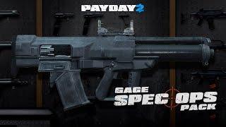 Payday 2:  Gage Spec Ops Pack | Nueva arma + Accesorios (Review) [PC]